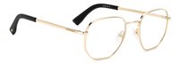 Montatura vista Dsquared Uomo D2 0054GOLD52 - D2 0054GOLD52